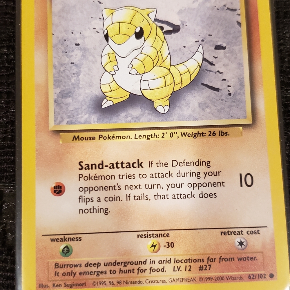 Sandshrew 1995